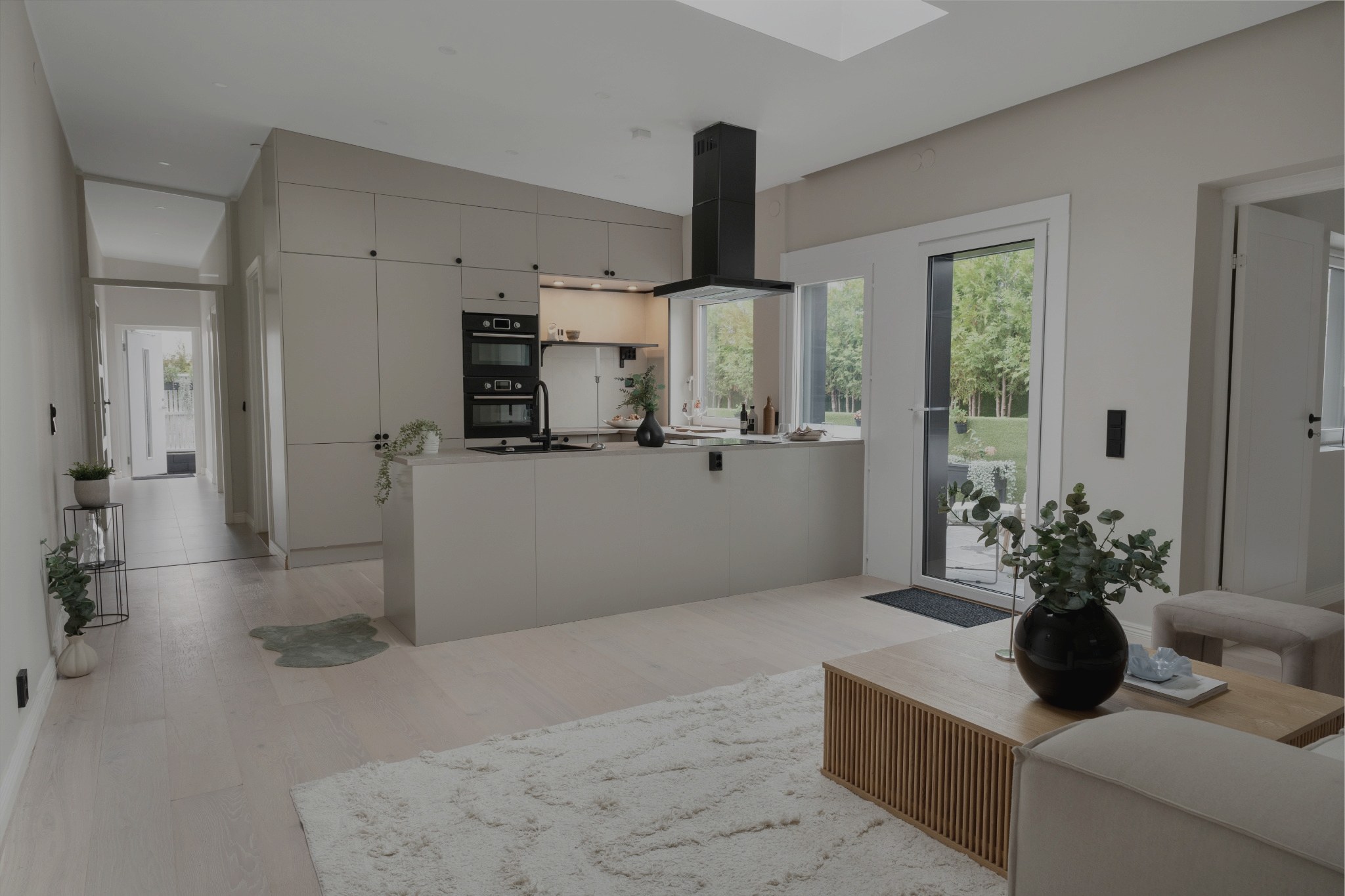 Kitchen photo before editing